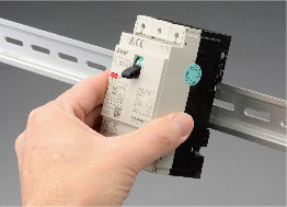 IEC35mmレール取付標準対応のイメージ